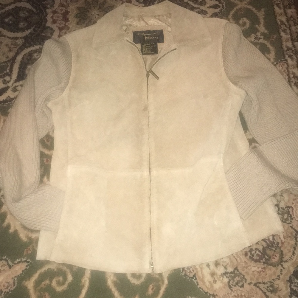 Leather Sweater by Fabio